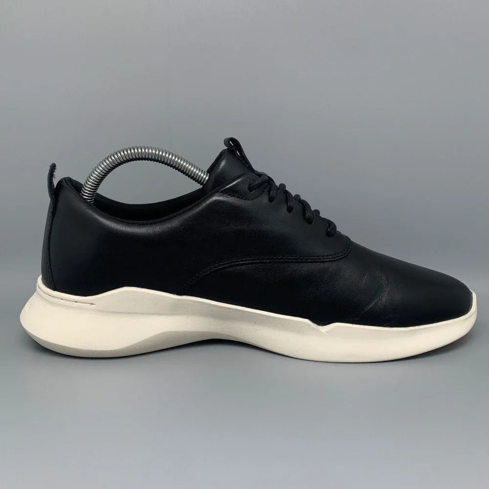Cole Haan Runox Crosscourt Black Leather Shoes‎ C40269 Men's Sz 9